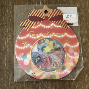 2019 Sanrio Christmas Characters Sticker Flakes Holo Plastic